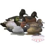 Higdon Outdoors Standard Diver Pk 2 Bluebill 2 Red Heads 2 Ring necks