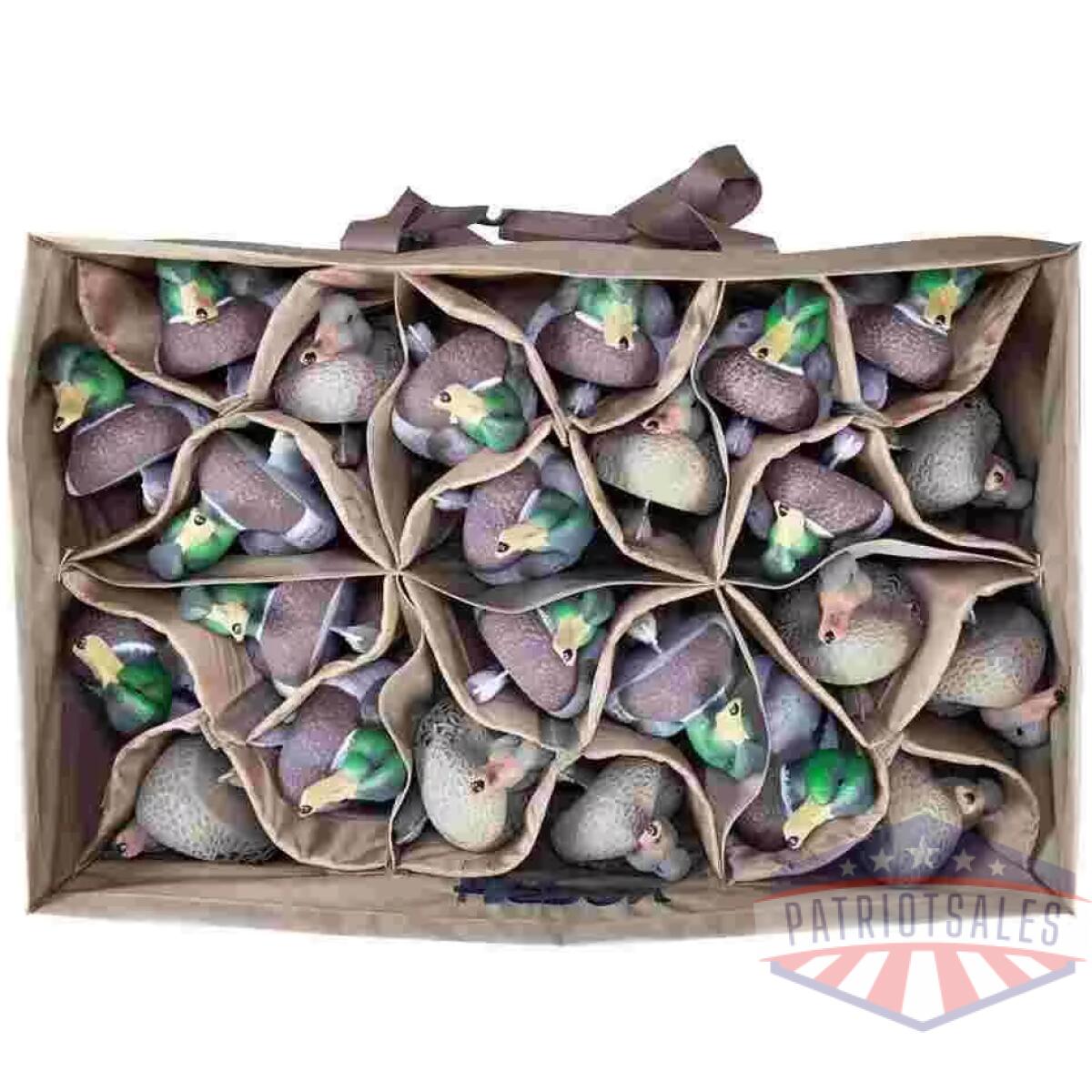 Higdon outdoors x slot universal duck decoy bag 6 to 24 adjustable slots - image 1