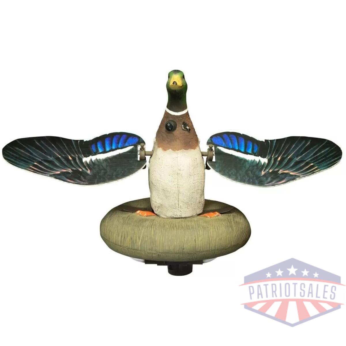 Higdon outdoors xs splashing flasher mallard drake moving decoy 12v with timer - image 1