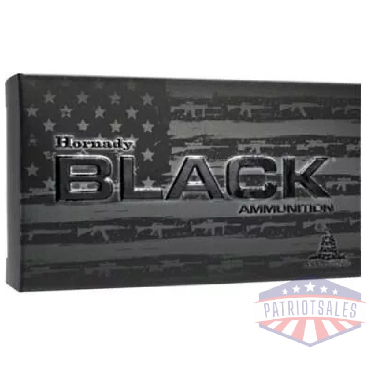 Hornady black rifle ammunition 6mm arc 105 gr bthp 2750 fps 20/ct - image 1