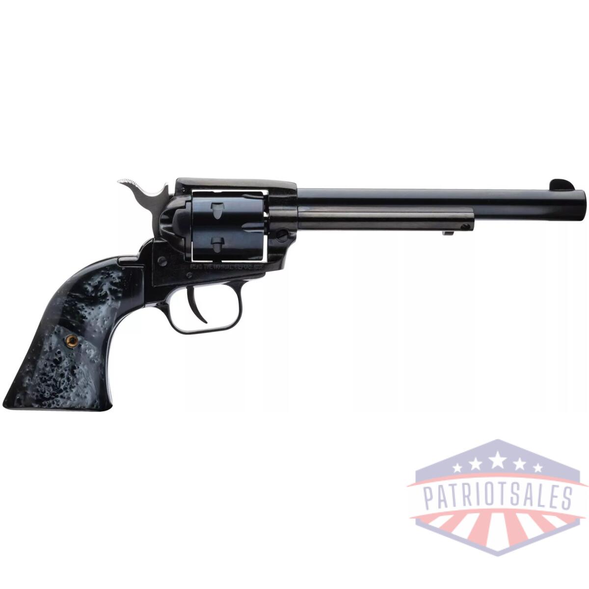 Heritage rough rider revolver handgun. 22 lr 6rd 6. 5" barrel black pearl - image 1