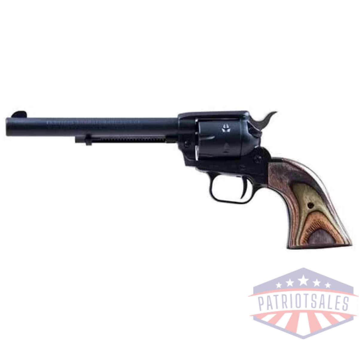 Heritage rough rider handgun. 22lr/. 22 wmr 6rd capacity 6. 5" barrel black satin camo laminate grips - image 1