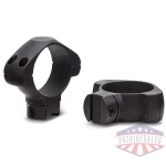 Konus 2-Piece Steel Riflescope Rings for Airguns & .22 Rails 1" High - Black