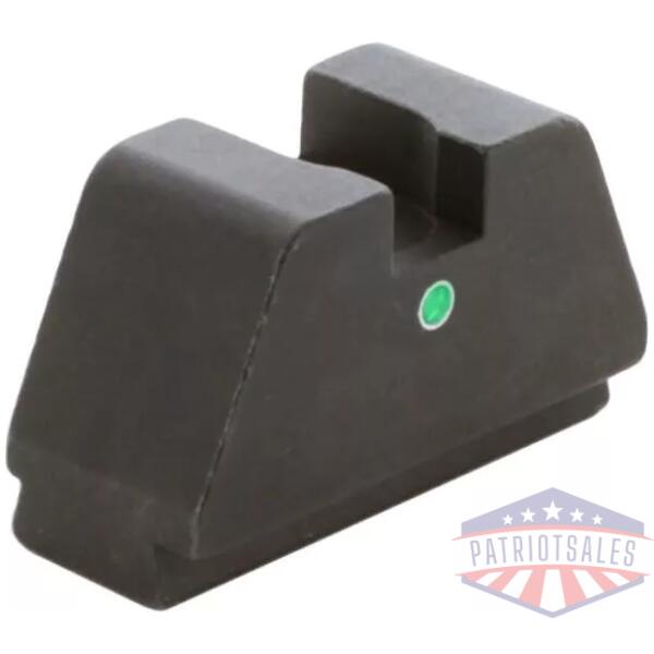 Ameriglo Green Tritium Single Dot Rear Sight .451in H .165in Sq Notch Glock