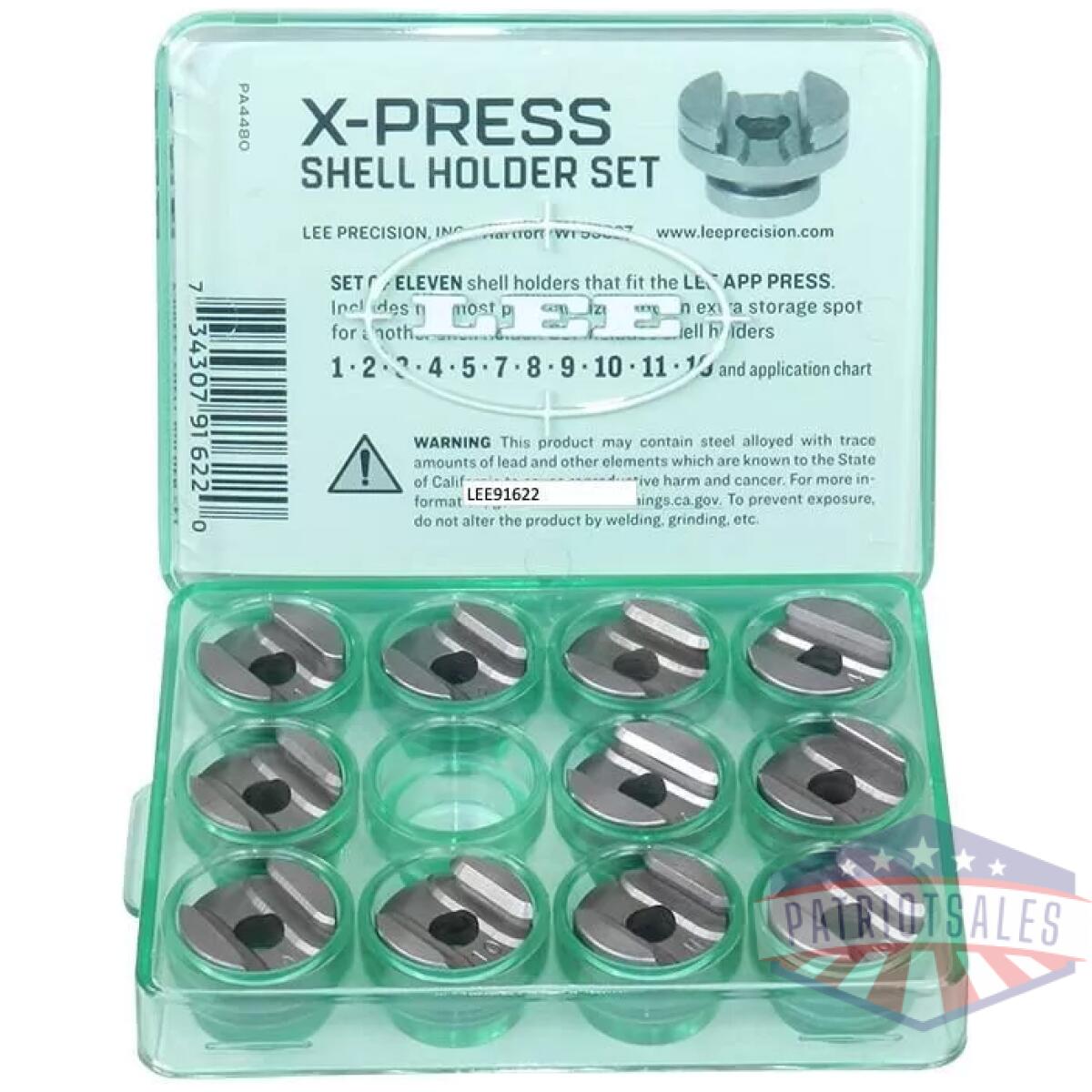 Lee x-press shell holder set - image 1