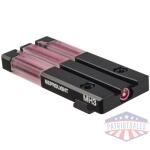 Meprolight ML63145 Fiber-Tritium Bullseye Red Sight for Ruger MK III/IV