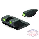 Meprolight Fixed Night Sight Ruger SR9/SR9C Green Front & Green Rear