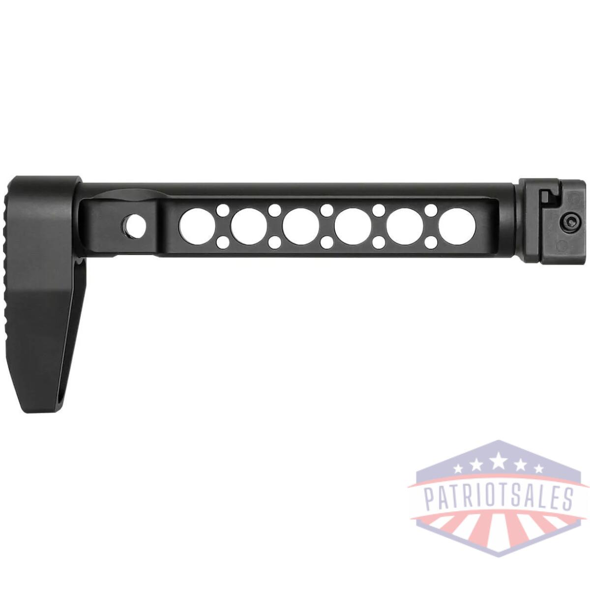 Midwest industries side folder with light weight stock black - image 1