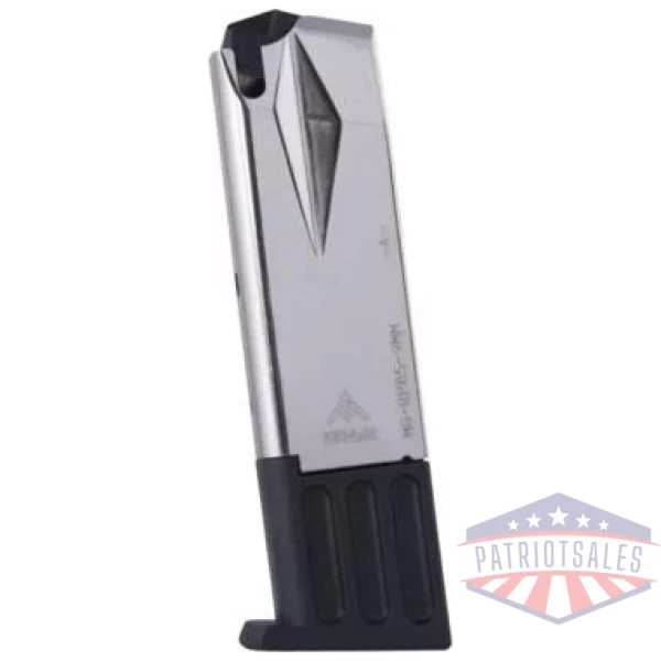 Mec-Gar Handgun Magazine Ruger P85/89/93/94/95/PC9 9mm HT Nickel 10 rds