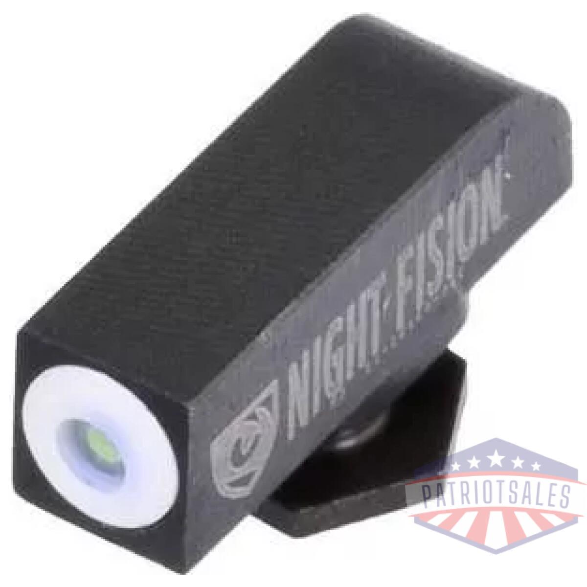 Perfect dot front night sight only white/green tritium for glock - image 1