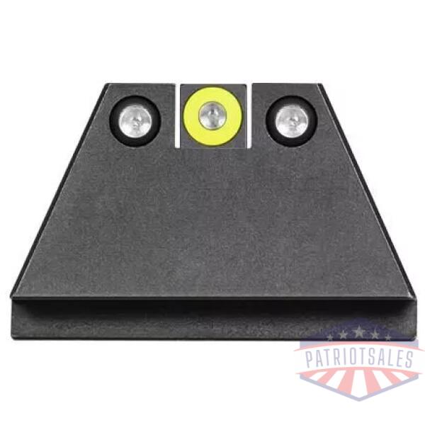 Night Fision Suppressor Height Night Sight Set Yellow Front Black Back for Glock