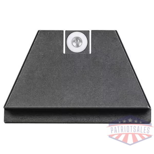 Night Fision Suppressor Height Night Sight Set White Front Blank Back for Glock