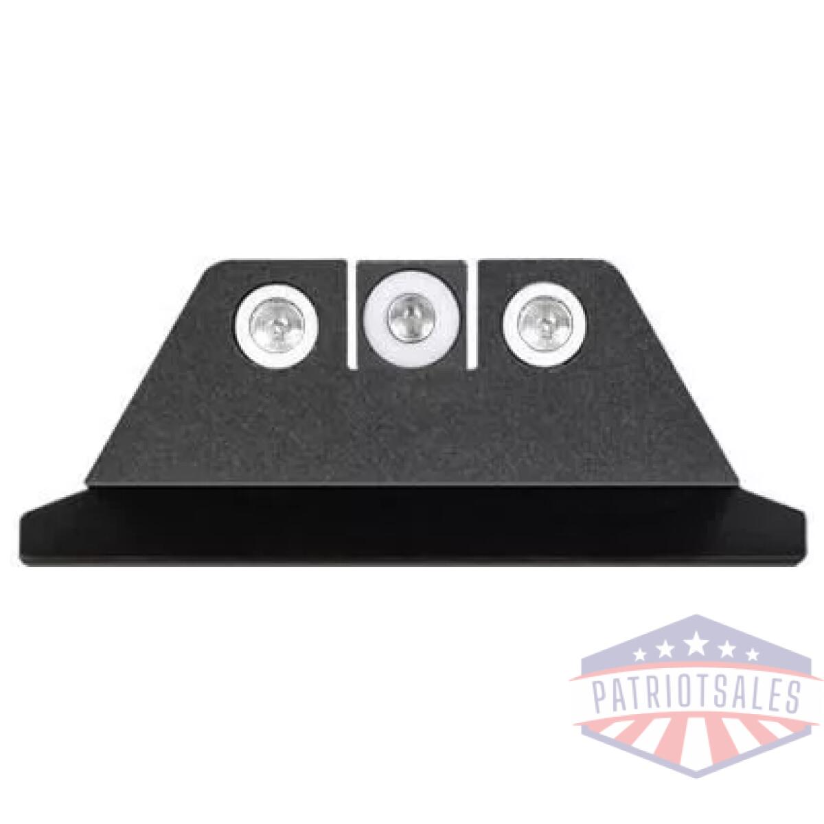 Night fision night sight set white front white back for s&w - image 1