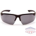 Pyramex Venture Gear Drone 2.0 Shooting Glasses Black Frame with Grey Anti-Fog Lens