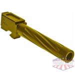 Rival Arms Drop In Barrel for Glock 17 Gen 3/4 Twist Gold