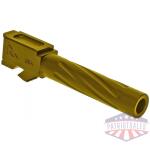 Rival Arms Standard Drop In Barrel for Glock 19 Gen 3/4 Gold
