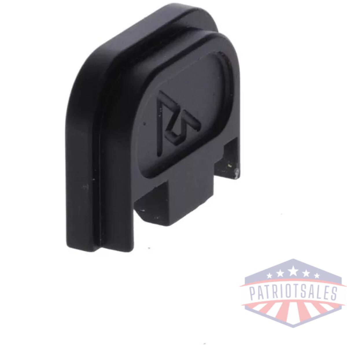 Rival arms slide cover plate for glock g43/43x/48 - black - image 1