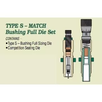 Redding Type S Match Bushing Full Die Set .28 Nosler