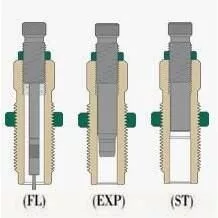Redding Series-A 3-Die Set for Straight-Wall Cases - 9mm Luger