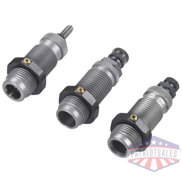 RCBS Carbide Taper Crimp 3 Die Set - Group E - Straight Walled Cartridges - 9mm Makarov