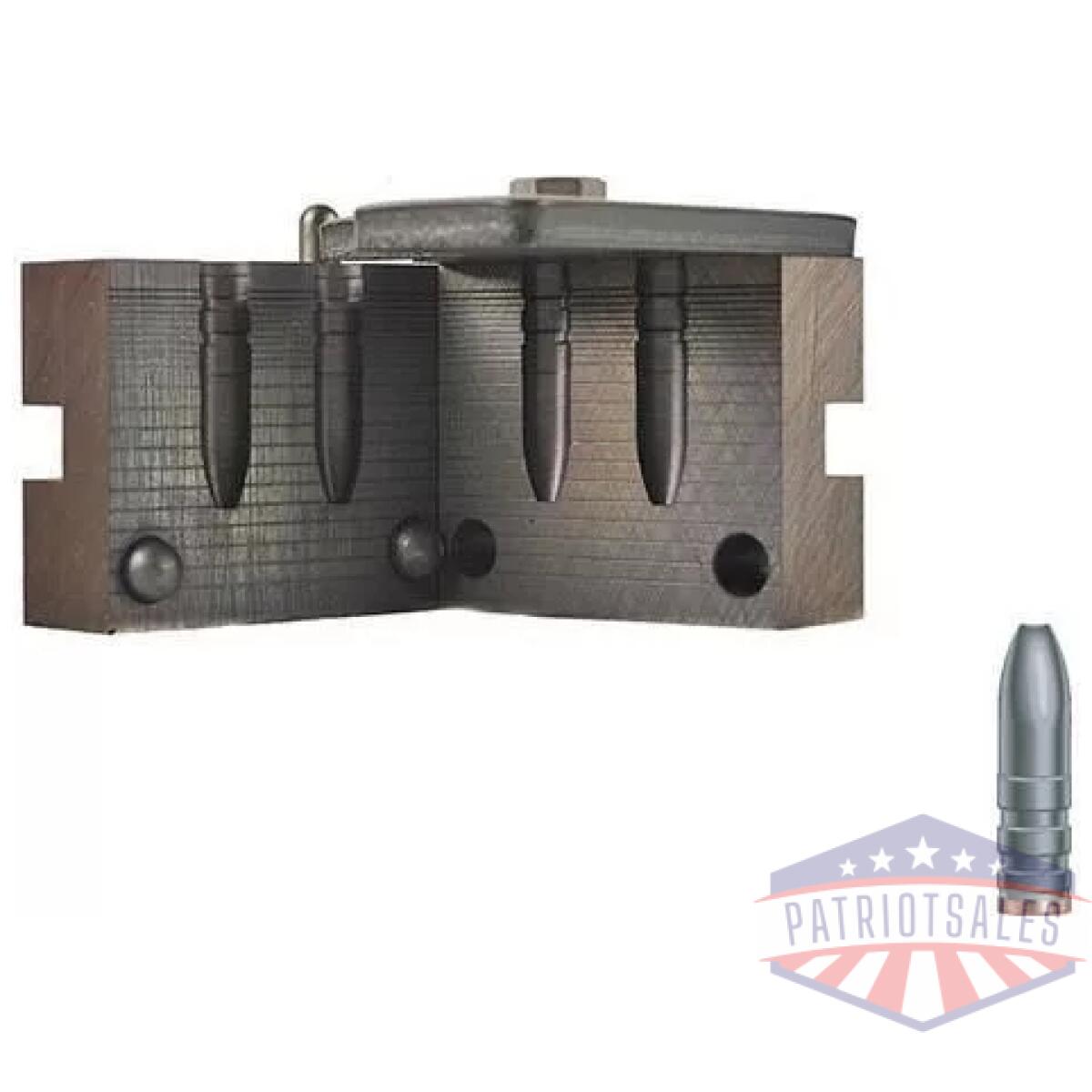 Rcbs soft point rifle bullet mould - double cavity. 258" 120 gr - image 1
