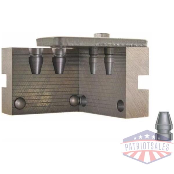 RCBS Conical Nose Pistol Bullet Mould Double Cavity - .356" 124 gr