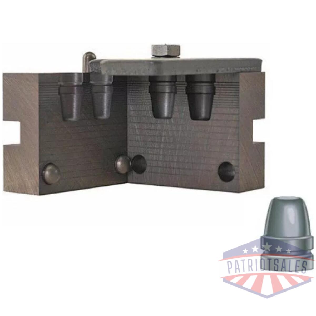 Rcbs semi-wadcutter pistol bullet mould - double cavity. 452" 201 gr - image 1