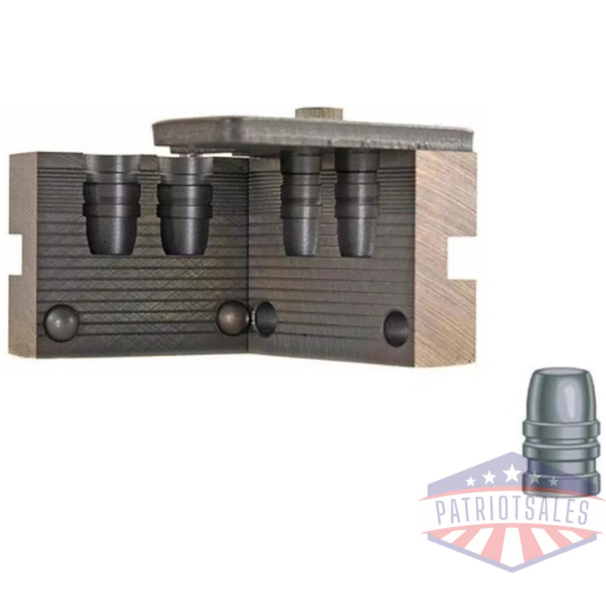 Rcbs single action army pistol bullet mould - double cavity. 454" 270 gr - image 1