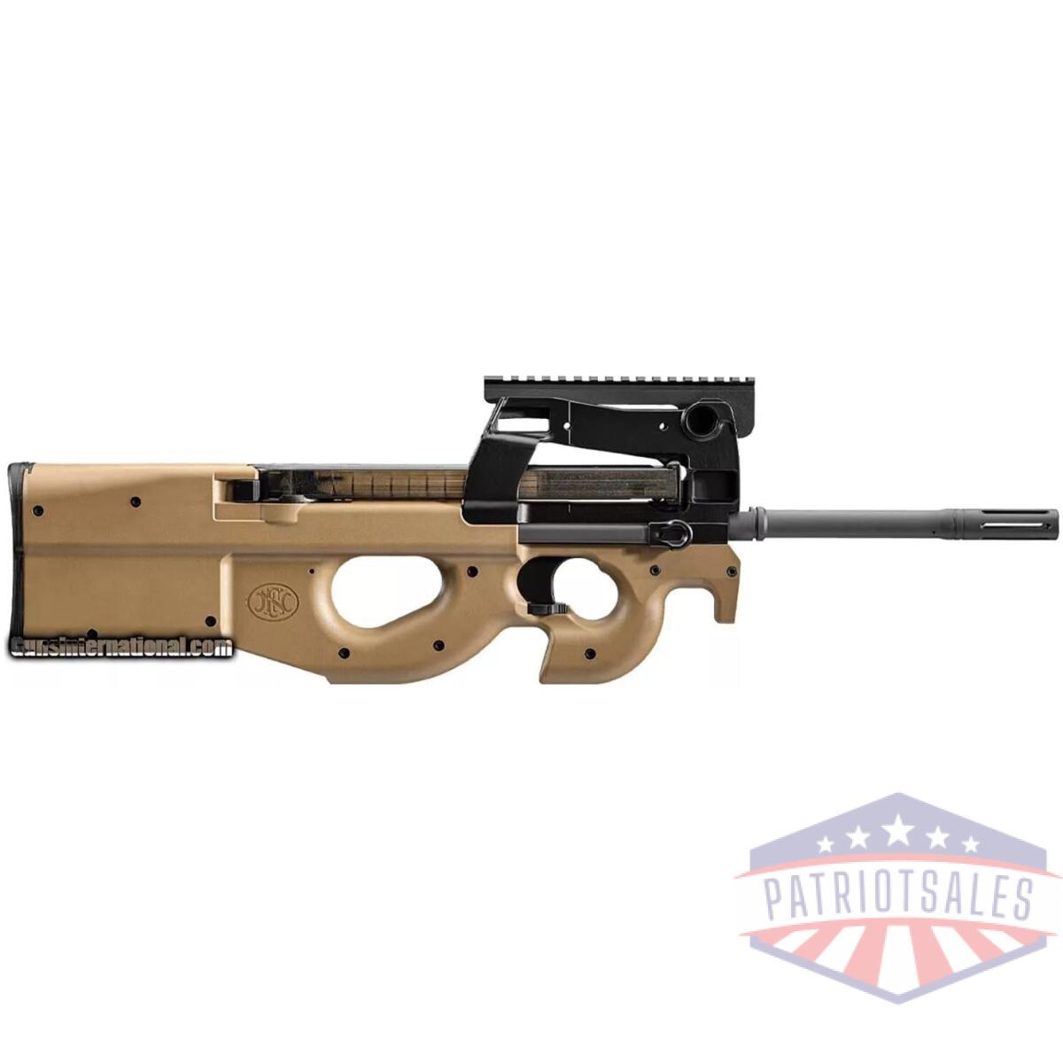 Fn ps90 standard fde rifle 5. 7x28 50rd magazine(1) 16. 04" barrel - image 1