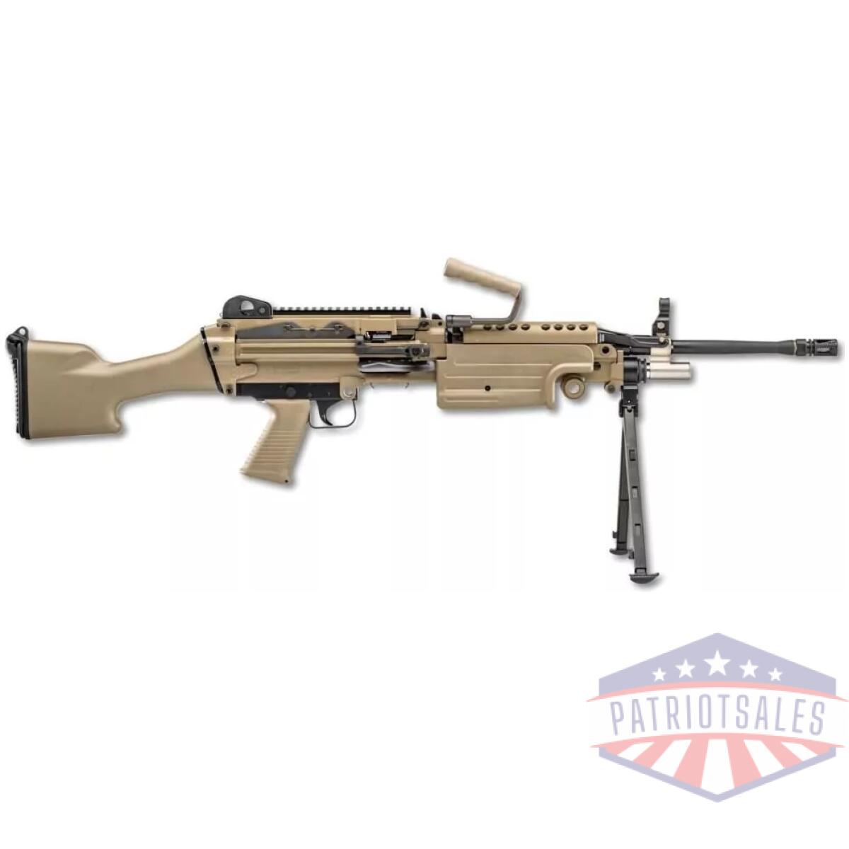 Fn m249s standard rifle 5. 56x45mm 30rd magazine 18. 5" barrel fde - image 1