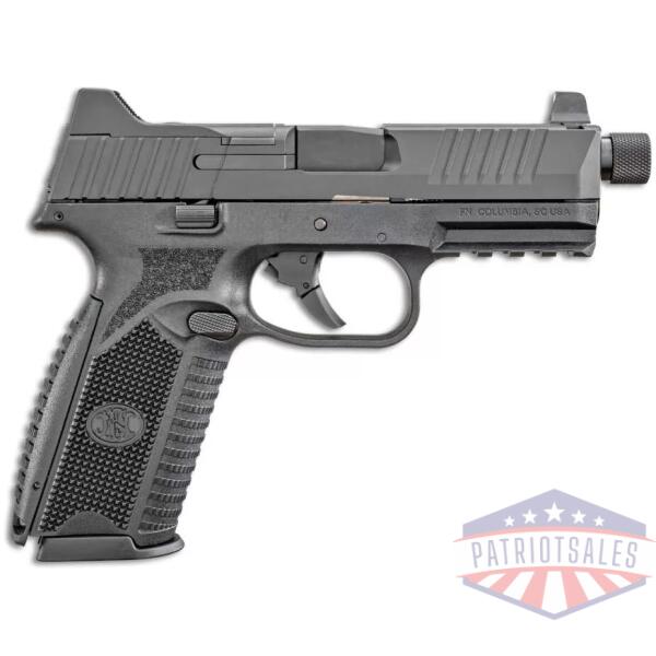 FN 509 Tactical Handgun 9mm Luger 10rd Magazines (2) 4.5" Threaded Barrel Black NMS