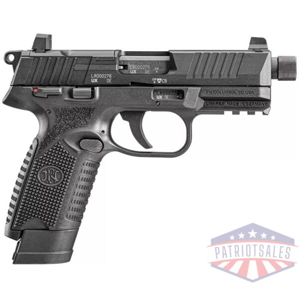 FN USA 502 Tactical Handgun .22 LR 10rd Magazines (2) 4.6" Threaded Barrel Black