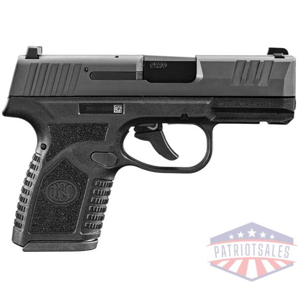 FN USA Reflex Handgun 9mm Luger 11rd & 15rd Magazines (2) 3.3" Barrel Black Night Sights NMS