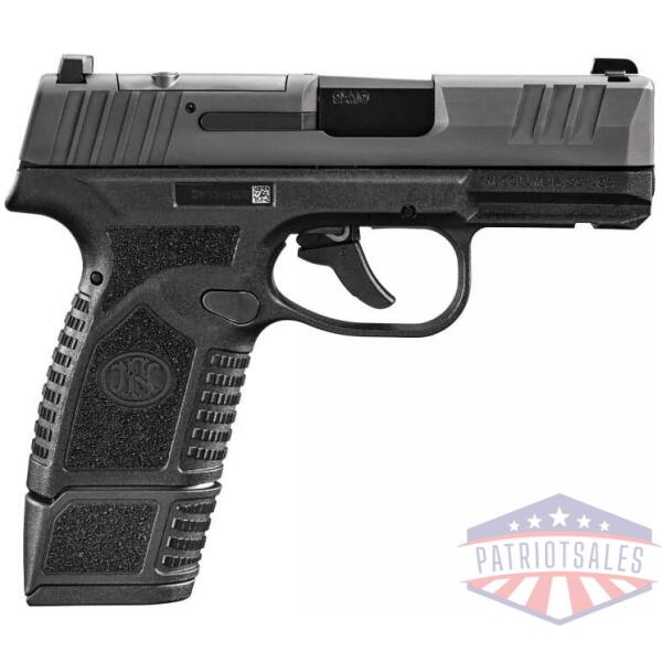 FN Reflex MRD Handgun 9mm Luger 11rd & 15rd Magazines (2) 3.3" Barrel Black NMS