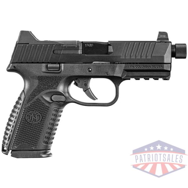 FN 509M Tactical Bundle Handgun 9mm Luger 10rd (5) Magazines 4.5" Threaded Barrel Black Optics Ready