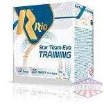 Rio Star Team Evo Training 24 Light Shotshells 12 ga 2-3/4" 1200fps 7/8oz #8 25/ct