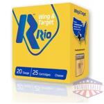 Rio Wing & Target Shotshell 20ga 2-3/4" 7/8oz 1250 fps #8 25/ct