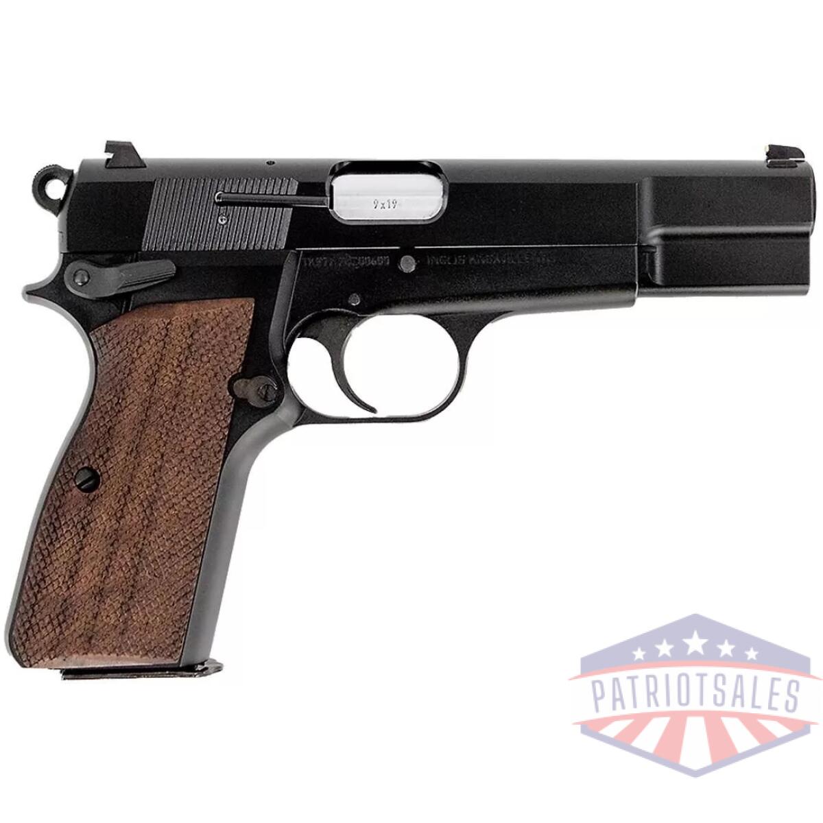 Sds inglis high power p-35b handgun 9mm luger 15rd magazines 4. 7" barrel incl/2 magazines - image 1
