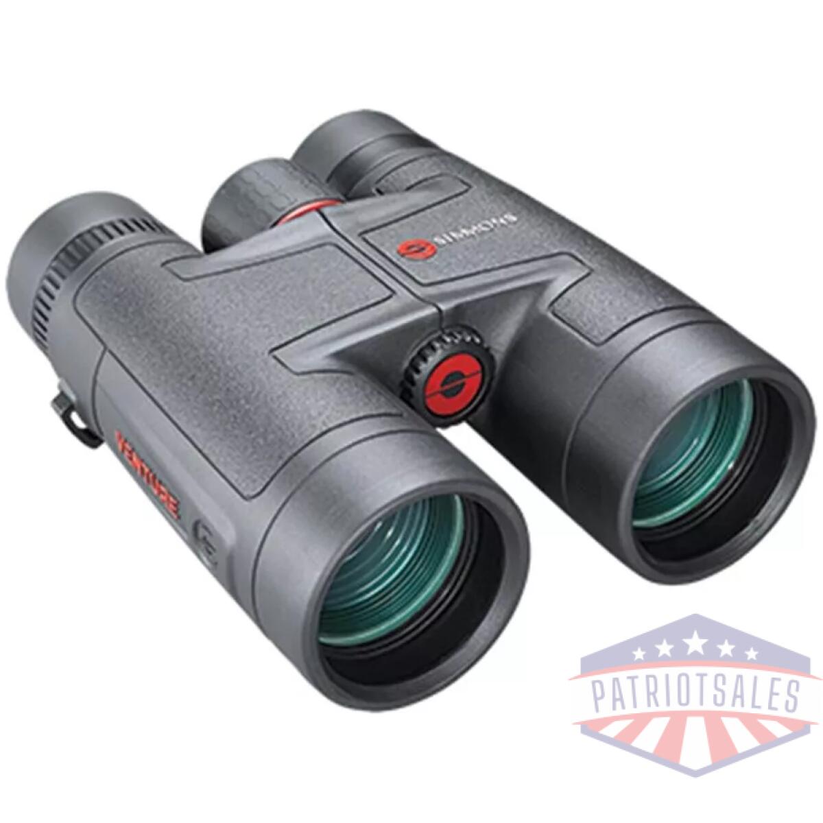 Simmons venture binocular - 10x42mm roof bk7 black - image 1