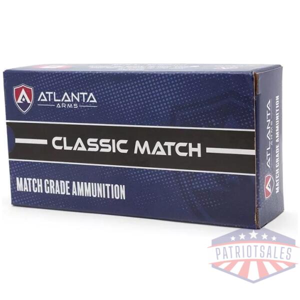 Atlanta Arms Classic Match Handgun Ammunition 9mm Luger 147gr FMJ 900 fps 50/ct