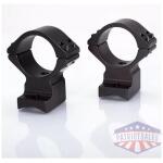 Talley CZ 600 Scope Mounts 30mm Medium Black 2/ct