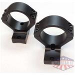 Talley CZ 600 Scope Mounts 30mm High Extended Black 2/ct