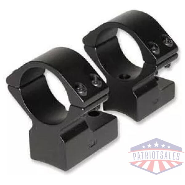 Talley Lightweight Alloy Scope Mounts - Black Anodized 1" - High Accumark - Magnum - Mark V (9 LUG)