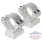 Talley Lightweight Alloy Mount Combo - Silver 1" Medium Kimber 8400