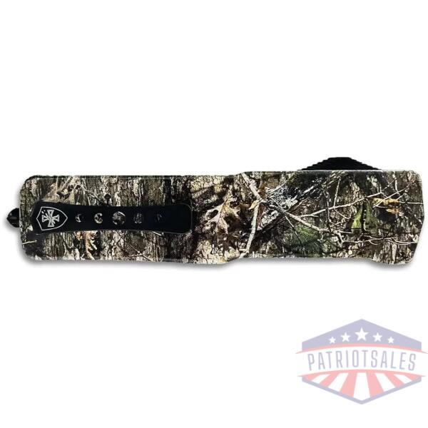 Templar Knife Premium Large Zinc Mossy Oak Country DNA Drop Point Black D2