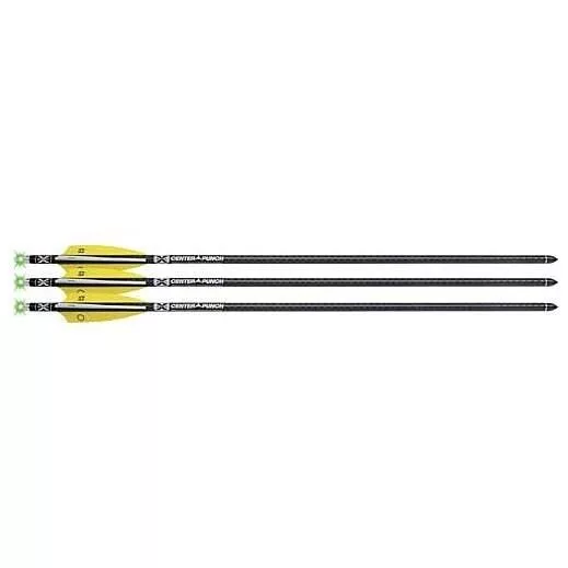 TenPoint EVO-X CenterPunch Lighted Alpha-Blaze Carbon Arrows 20" 3 Pack