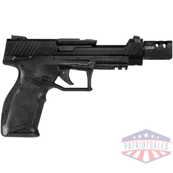 TaurusTX 22 Competition Hard Anodized Black 22 LR Black Polymer Frame 10rd Magazine (3) 5.25" Barrel