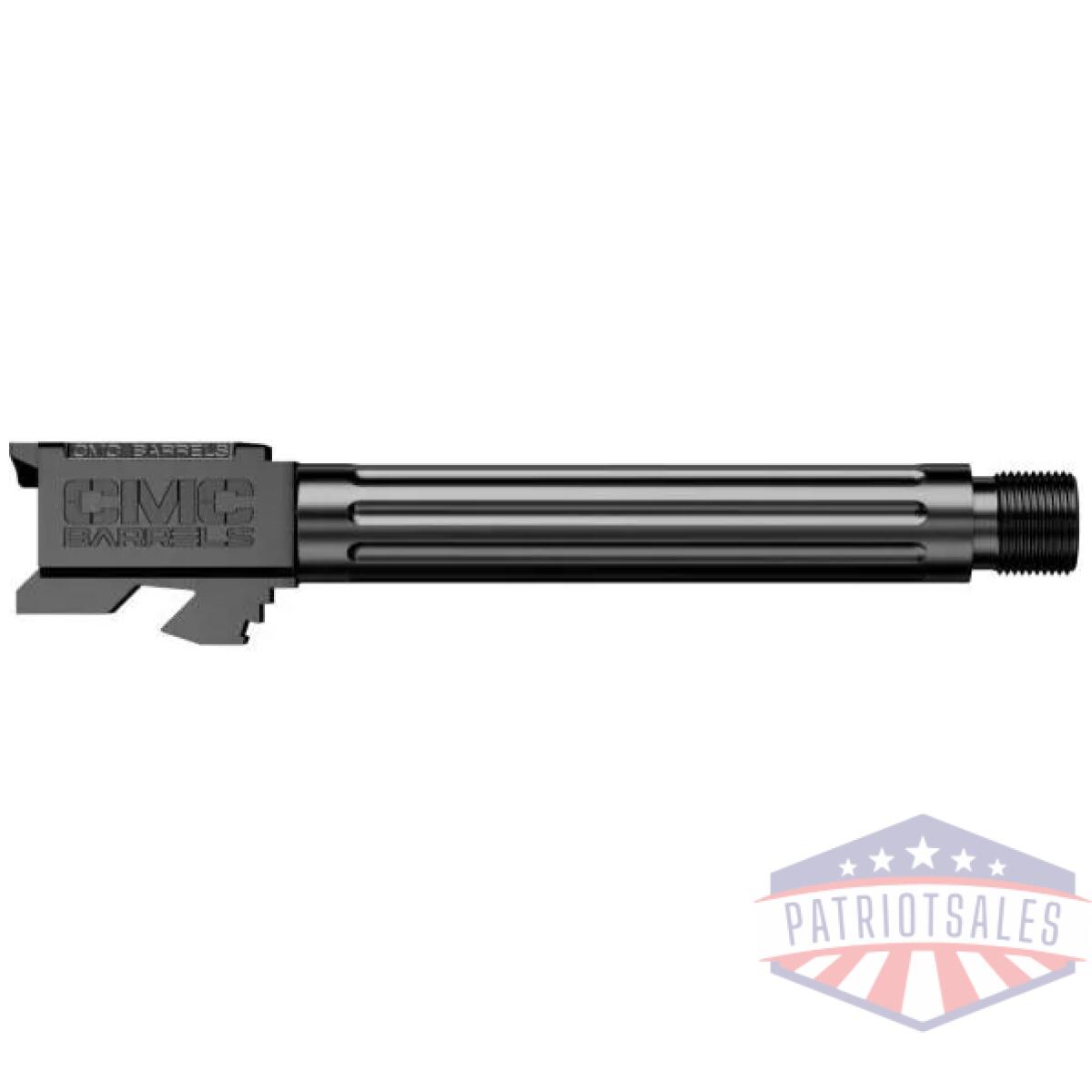 Cmc trigger for glock model 17- fluted threaded barrel black - image 1