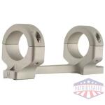 DNZ Game Reaper 1-Piece Scope Mount - Browning A-Bolt Long Action 1" Low Silver