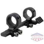 DNZ Freedom Reaper 1-Piece Forward Ring Picatinny Rail Mount with 45DAR - 30mm Black